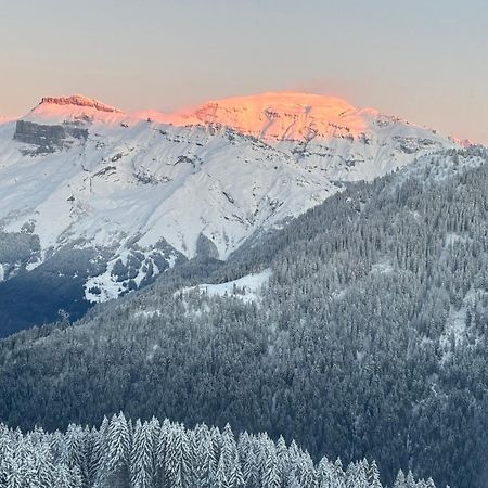 Ferienwohnung Samoens 1600 Les Cimes Exterior foto